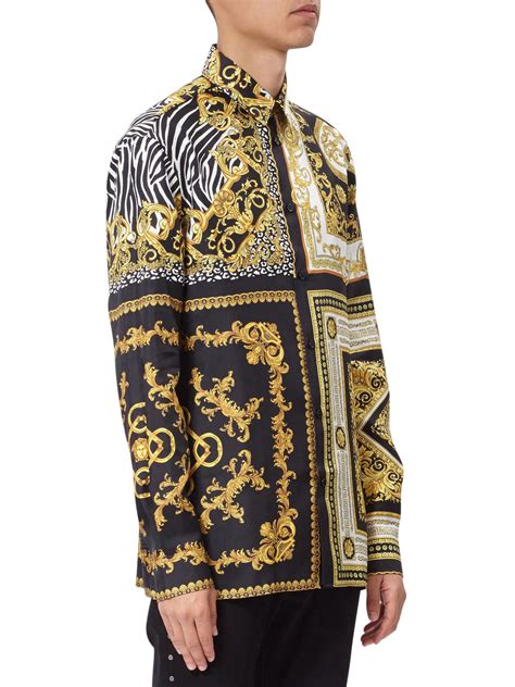 badshah versace shirt|Versace Shirts Men's Collection .